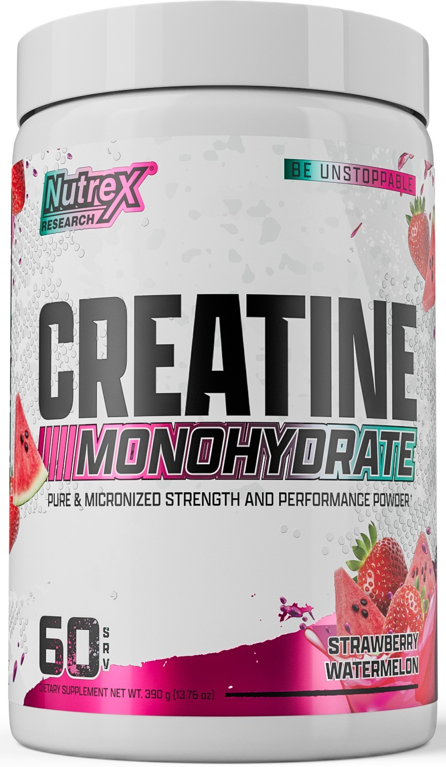 Nutrex Flavored CREATINE Monohydrate Powder Micronized For Men & Women 60 Svgs