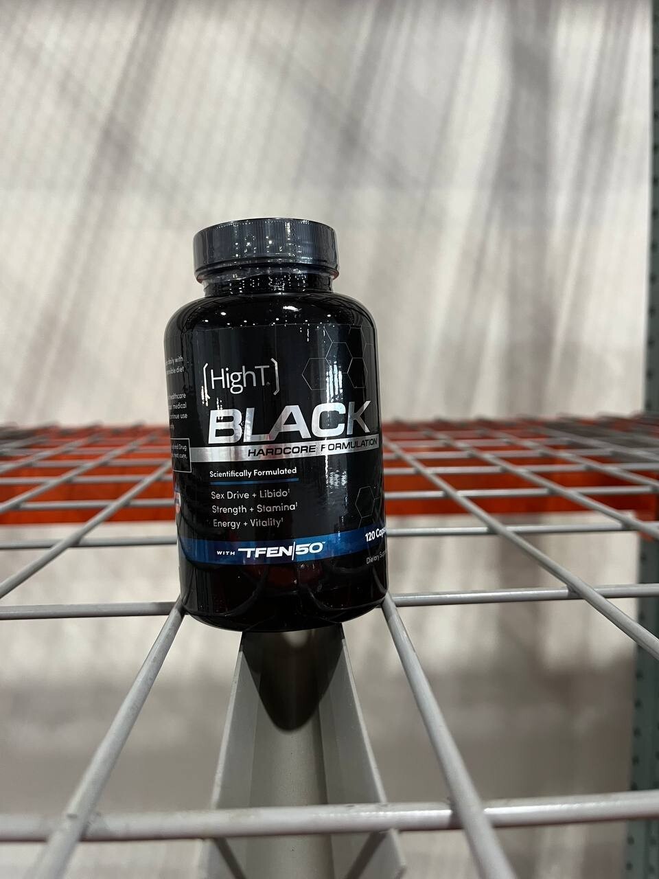 High T Black 120ct Natural Testosterone Booster – Strength, Stamina, Libido