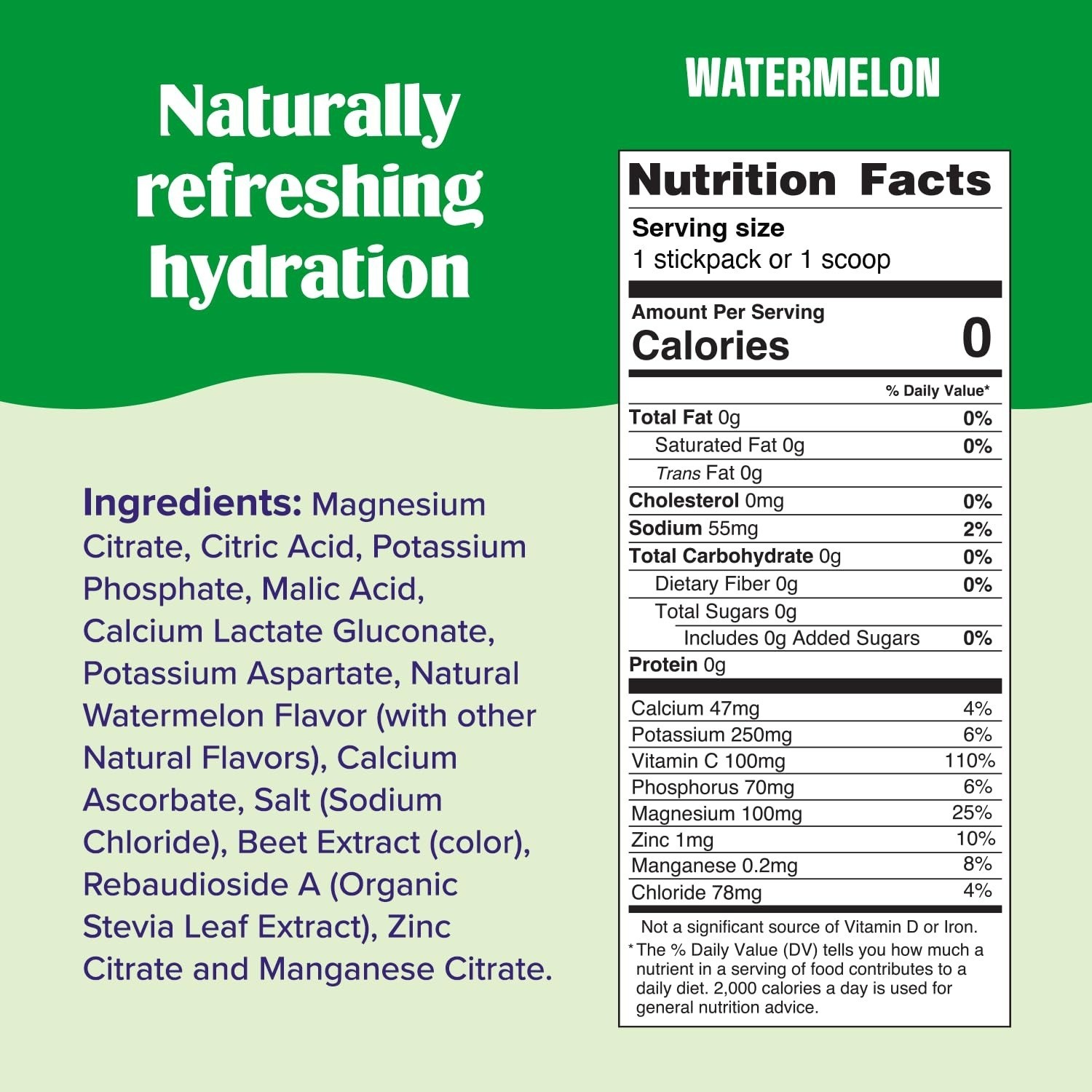 Ultima Replenisher Electrolyte Powder – Watermelon, 20 Stickpacks