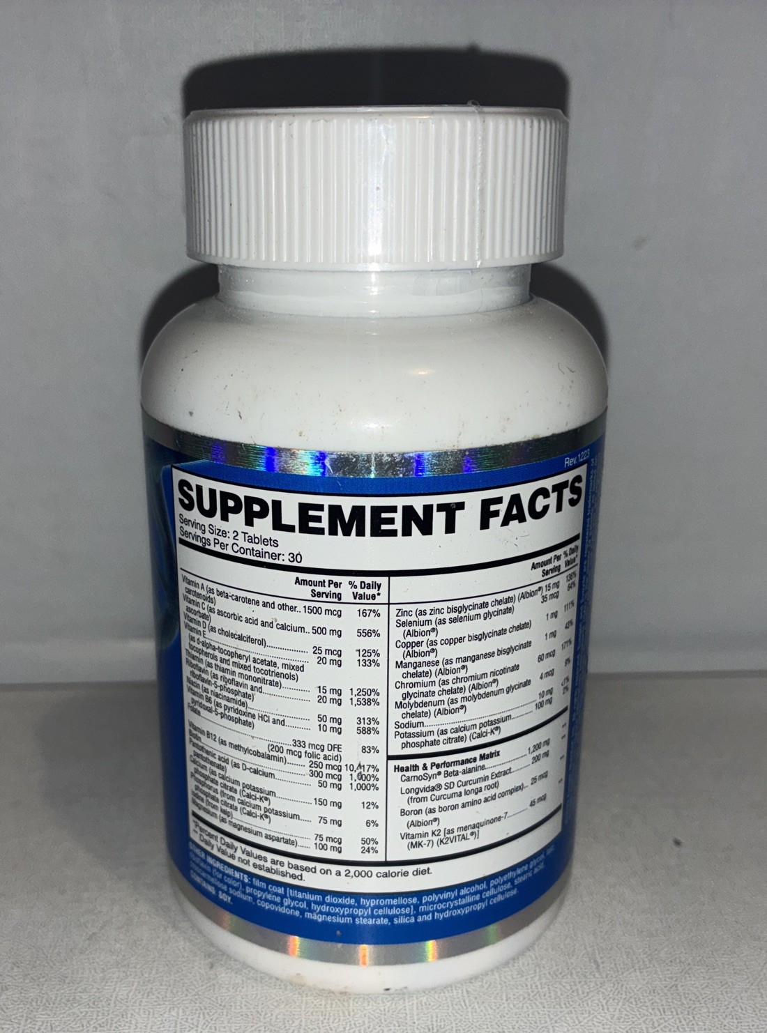 Evogen Nutrition EvoLog Elite Nutrient Partitioning Agent 60 Caps EXP 02/2027