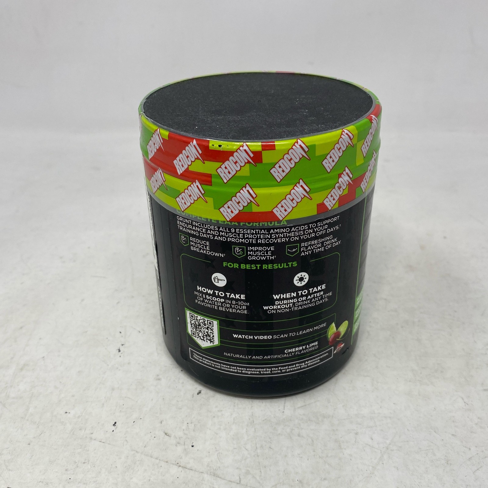 REDCON1 Grunt EAAs Powder Cherry Lime 30 Servings (291g)