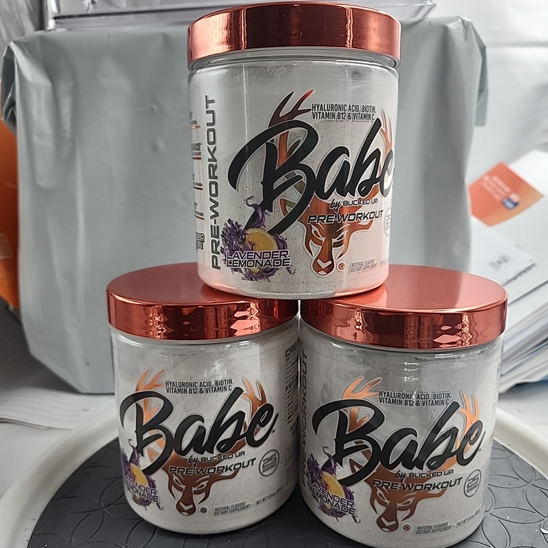 3 Babe Pre Workout powder for Women | 2 Watermelon 1 Lemonade | 6g Citrulline 2g