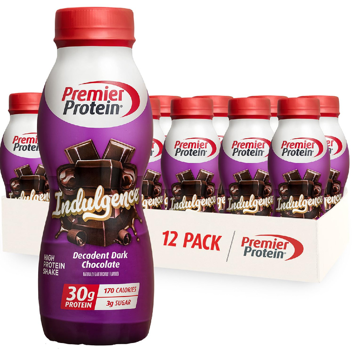 Premier Protein Shake Indulgence Decadent Dark Chocolate 30G Protein 170