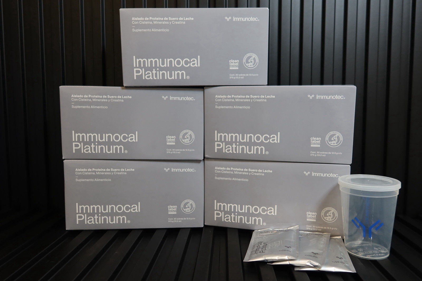 Immunocal Platinum 5 Boxes Immunotec Silver