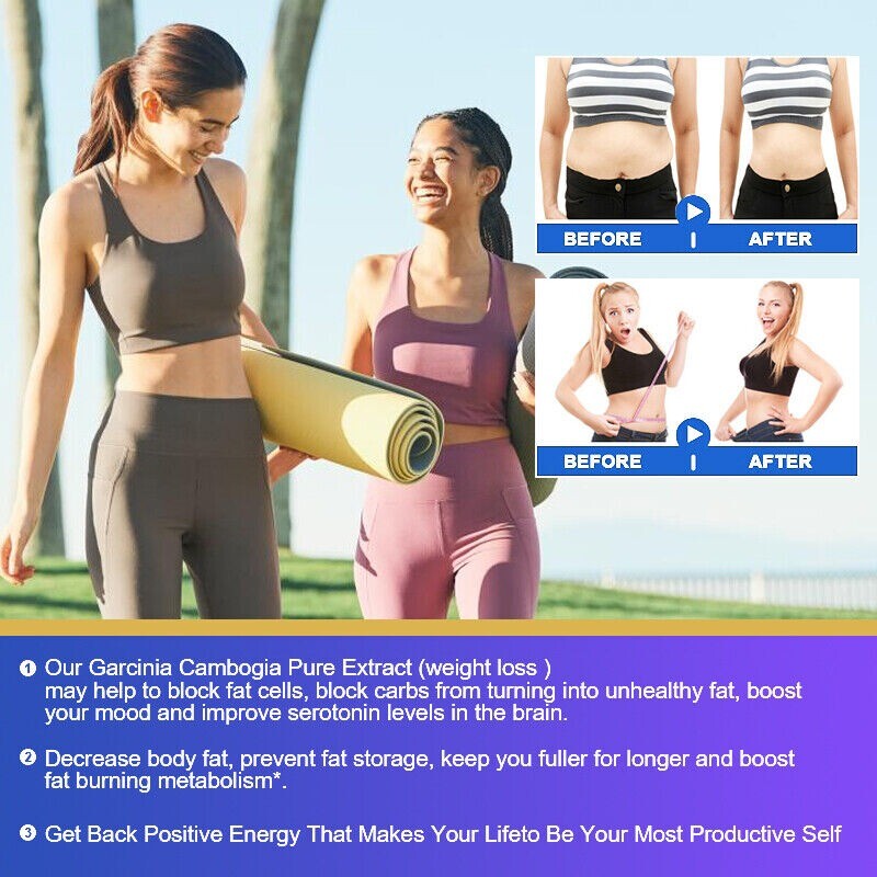 Garcinia Cambogia 20:1 Extract, Natural Weight Loss, Energy, Fat Burner