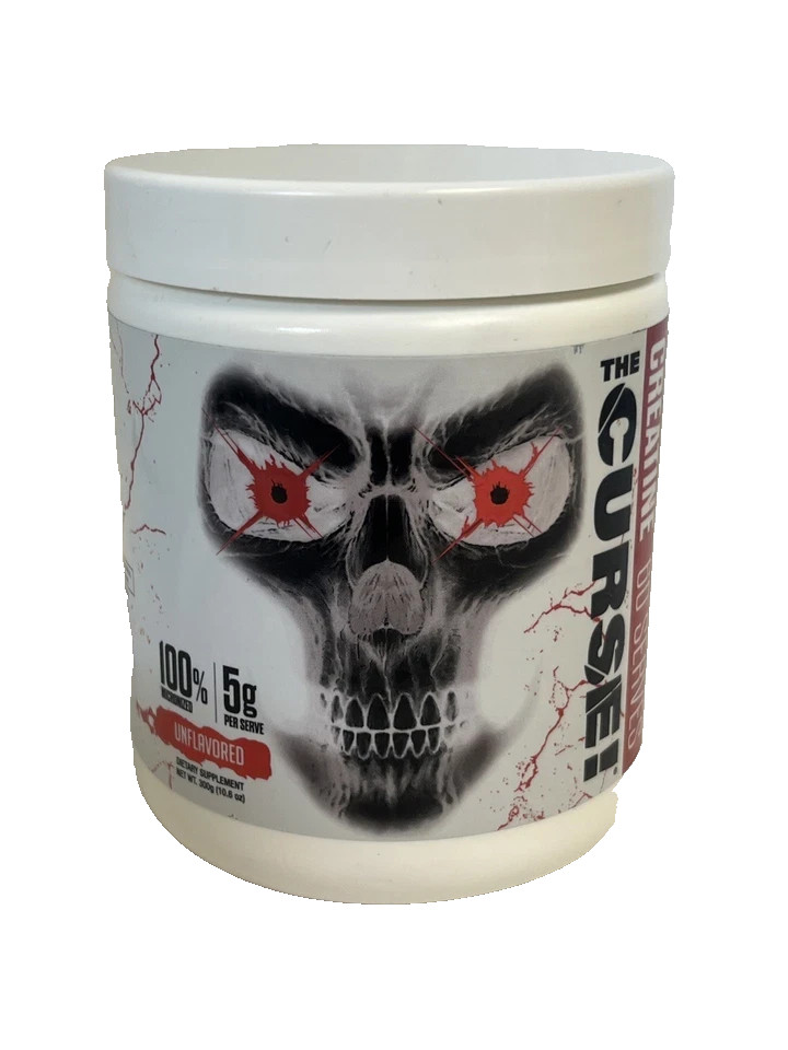 The Curse! Creatine Powder Unflavored 10.6 oz BB: 05/2027