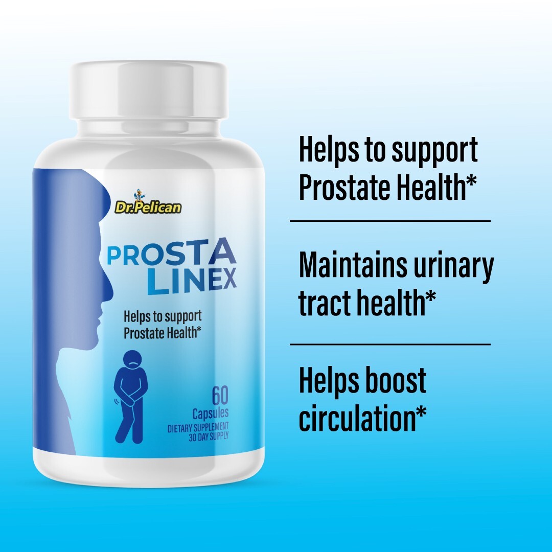 Prosta Linex – Prostate Support- 2 Bottles- 120 Capsules