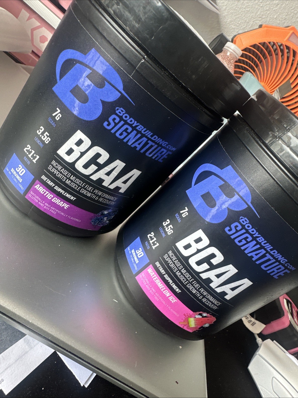 Bodybuilding.com Signature BCAA Increases Muscle Growth & Recovery 30 Serving.