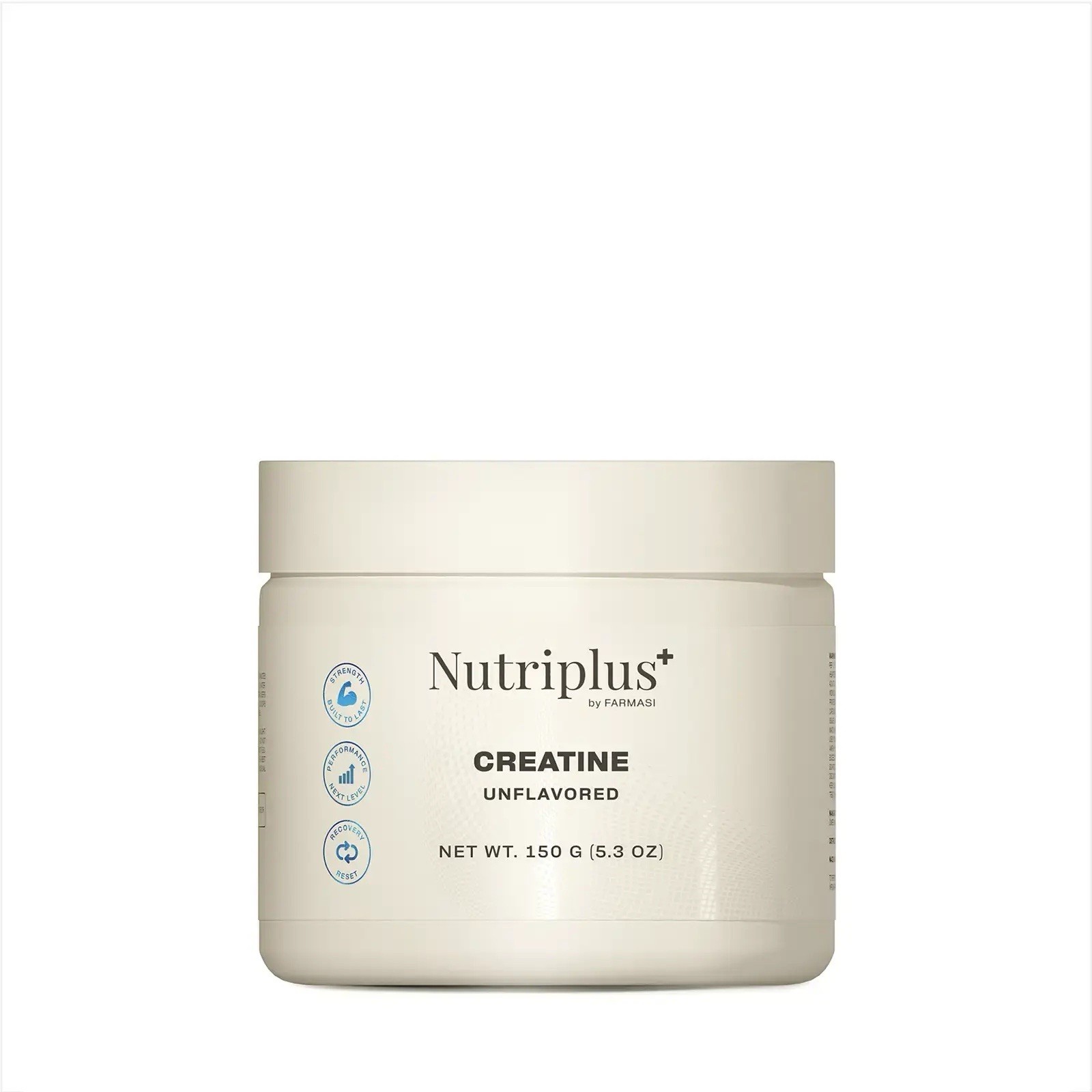 Nutriplus + By Farmasi CREATINE Unflavored Net Wt. 153 G (5.4 Oz)