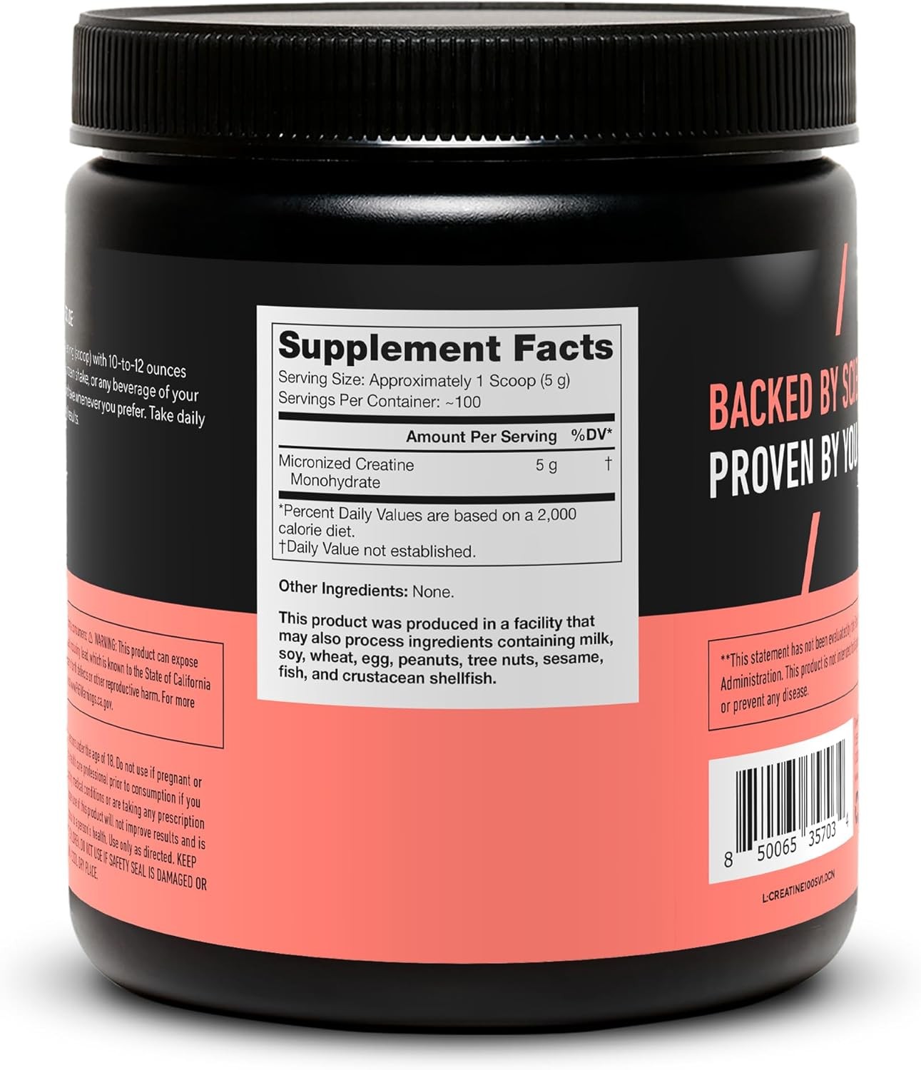 Micronized Creatine Monohydrate Powder – Clean Pure Creatine Supplement for