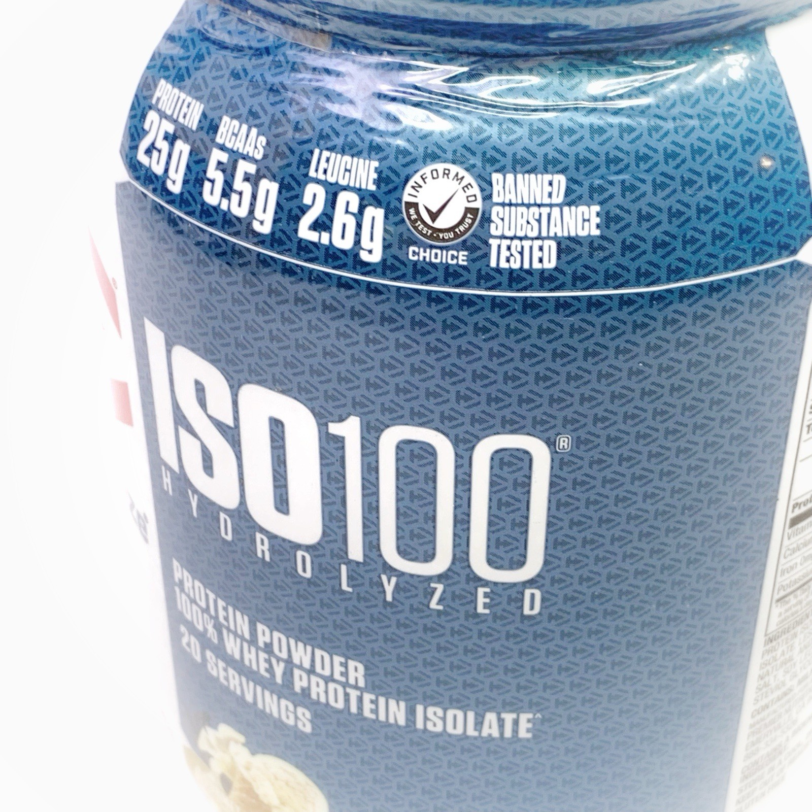DYMATIZE ISO100® Hydrolyzed Protein Powder 100% Whey Protein Isolate 20 Servings