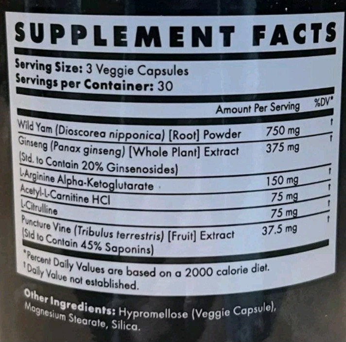 Brutal Force Deka Bulk Test Booster 30 Caps Amino Pump Lean Muscle Gainer 10/26