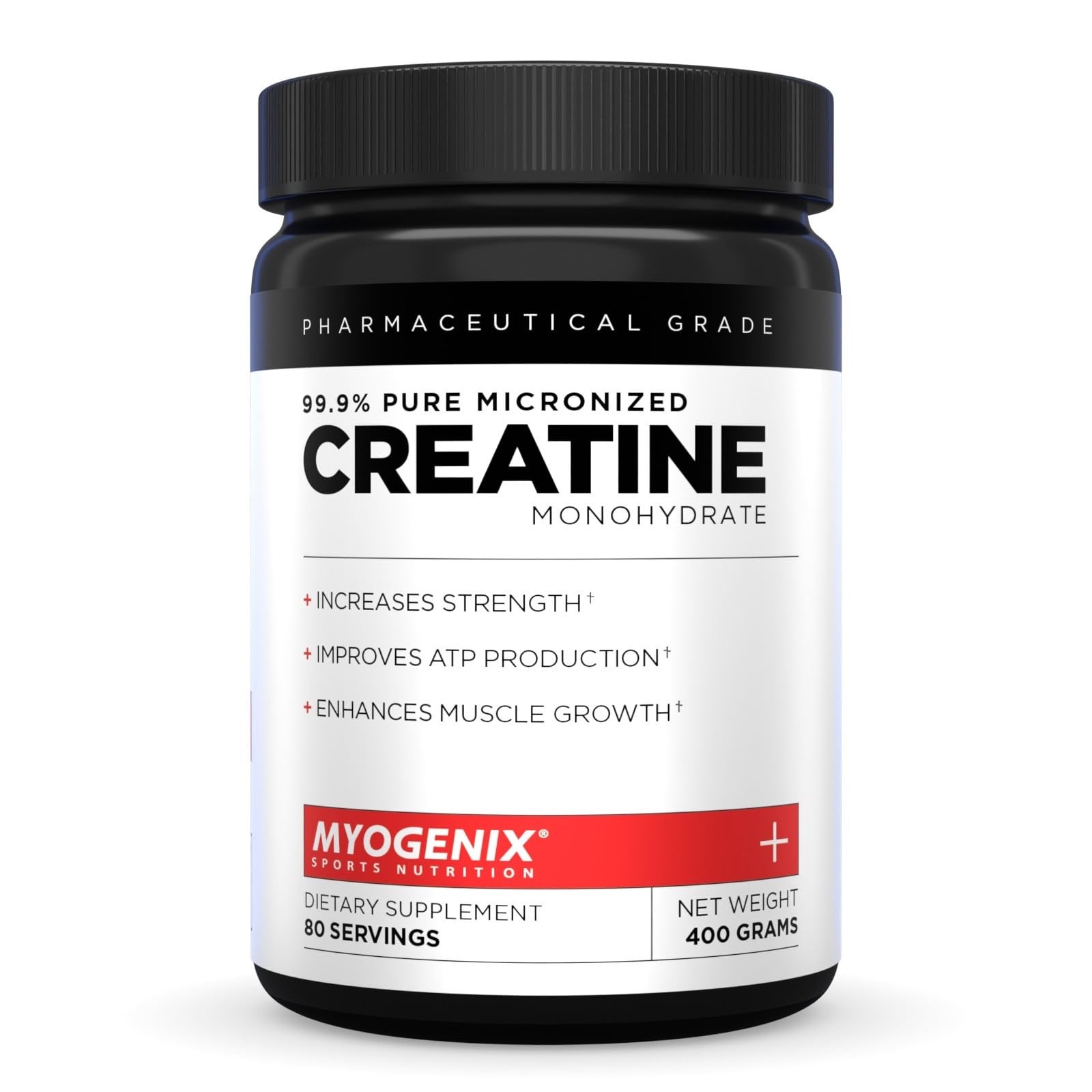 Myogenix Creatine Monohydrate – Pure Creatine Powder for Strength & Endurance…