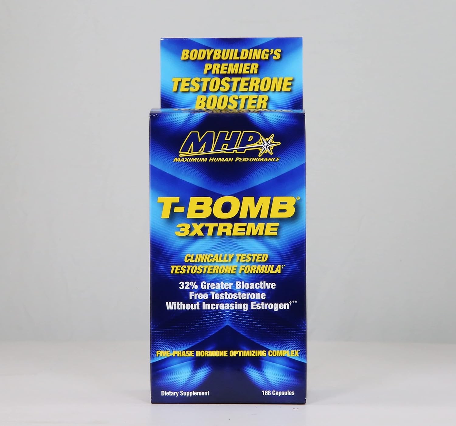T-Bomb 3Xtreme Clinically Tested Testosterone Booster Men Libido Support168Count