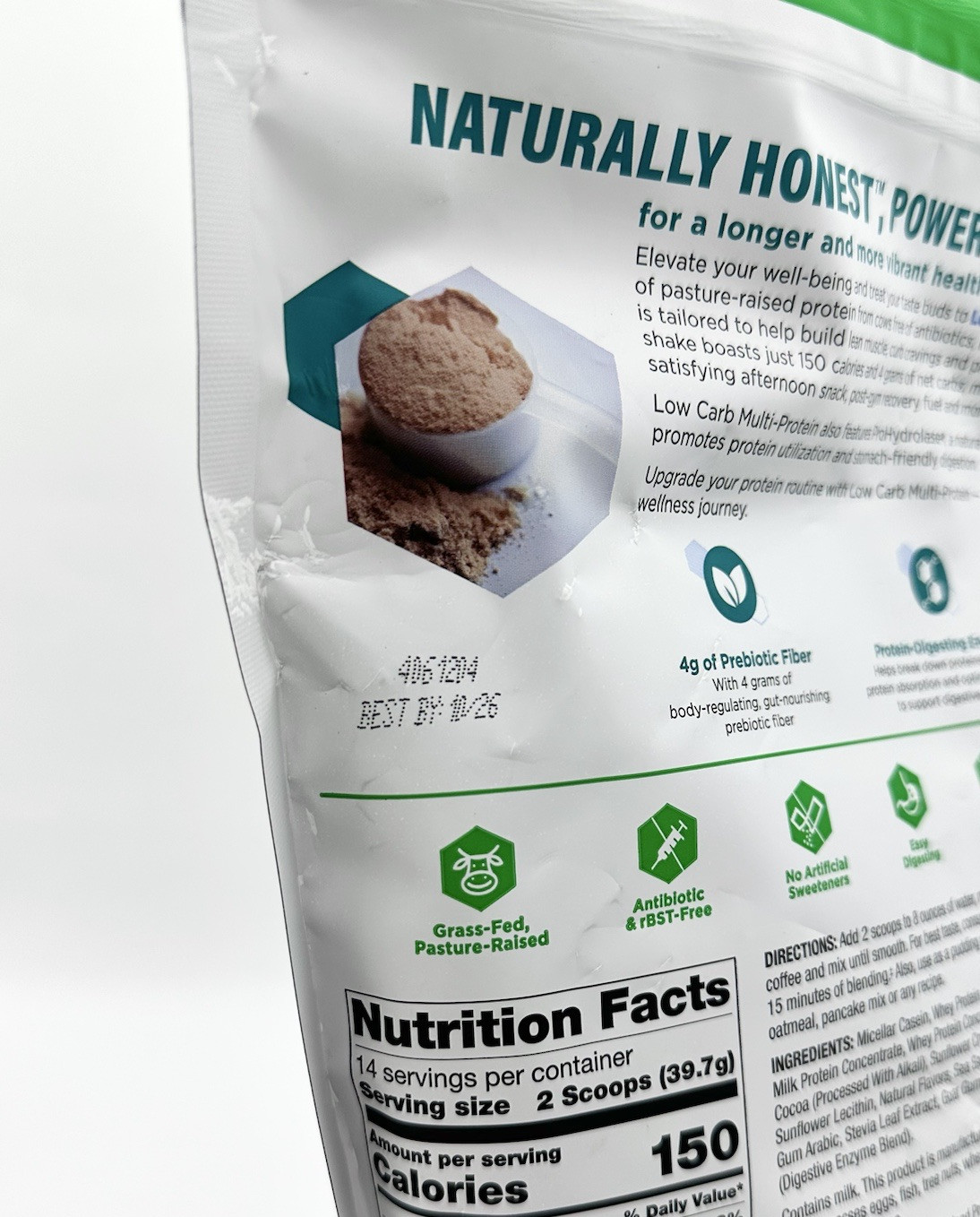 BioTrust Low Carb Multi Protein 24g Protein (1.2 LB) Cafe Mocha NEW