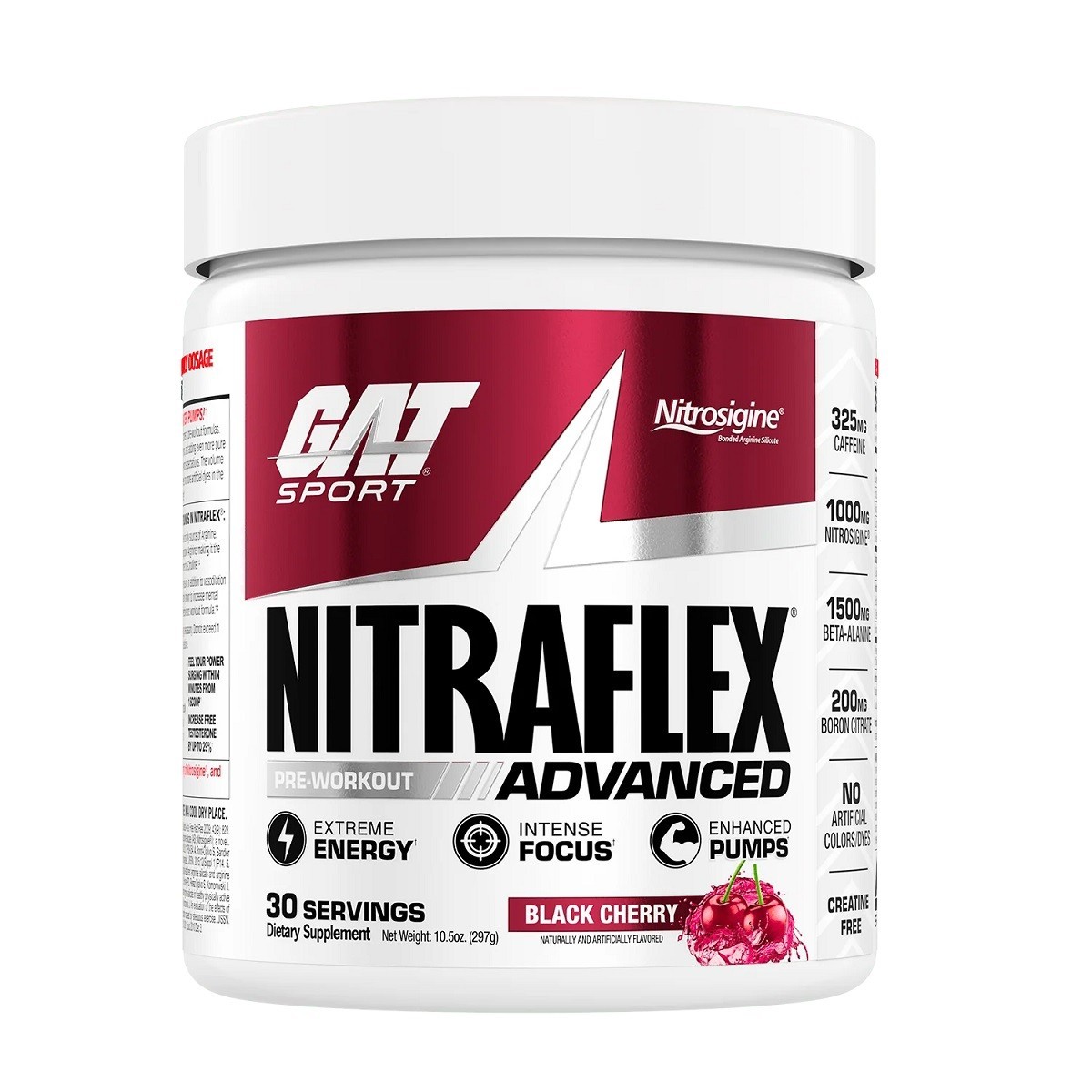 [2 Packs] GAT NitraFlex Pre Workout 30 Servings – Pick Flavor