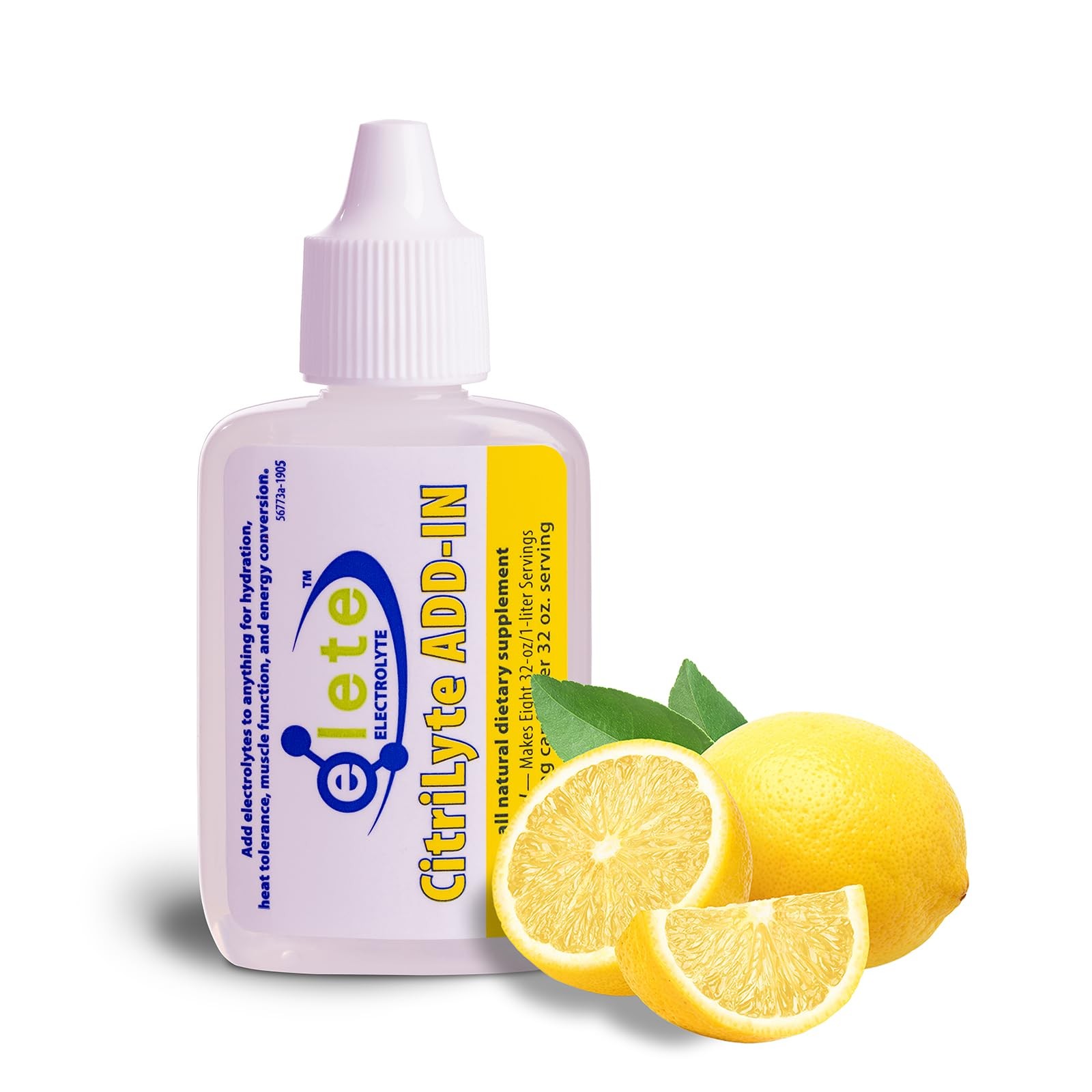 elete CitriLyte Electrolyte Add-in 0.83 FL OZ (Pack of 1), Multicolor