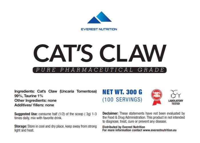 Cat’s Claw Powder Uncaria Tomentosa