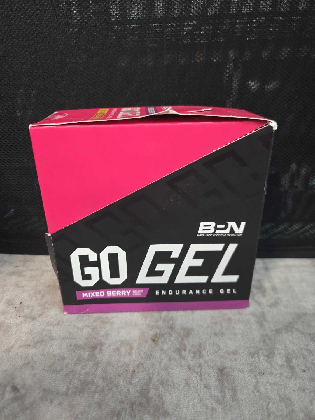 BPN Go Gel Endurance Mixed Berry 10 Packs 24g Carbs 100 Calories Vegan GF