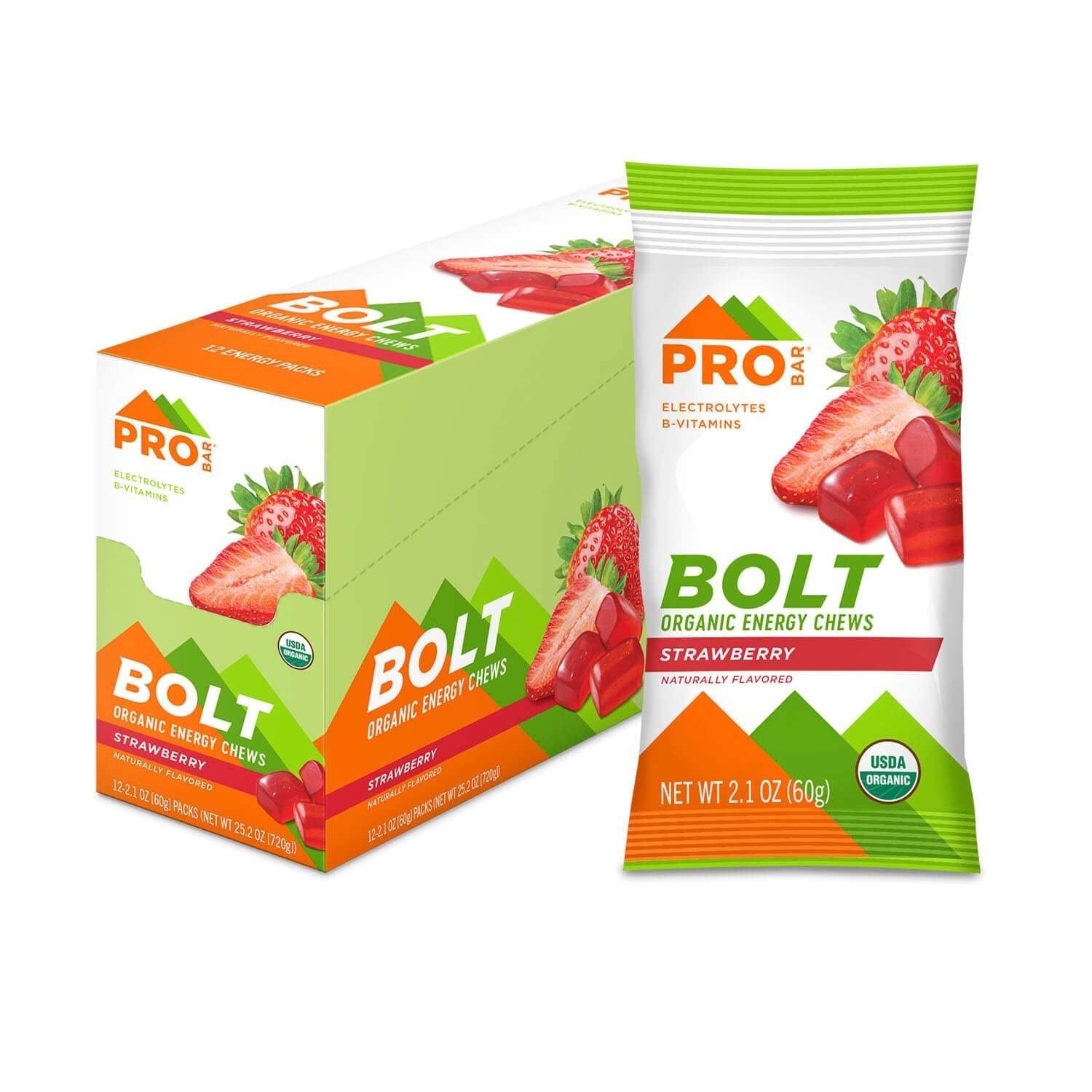 PROBAR Bolt Energy Chews Variety Pack – Organic Vegan Sports Gummies