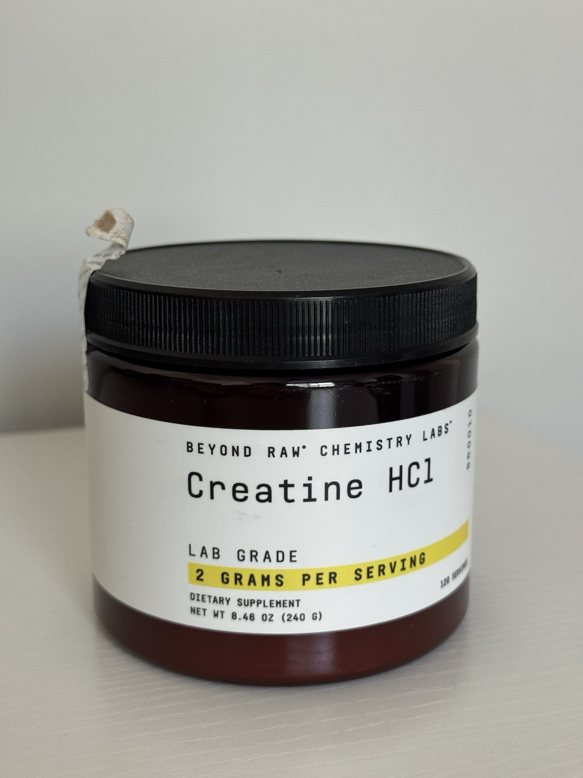 Beyond Raw Creatine HCl 120 Servings New Sealed Exp 12/2026 Read Description