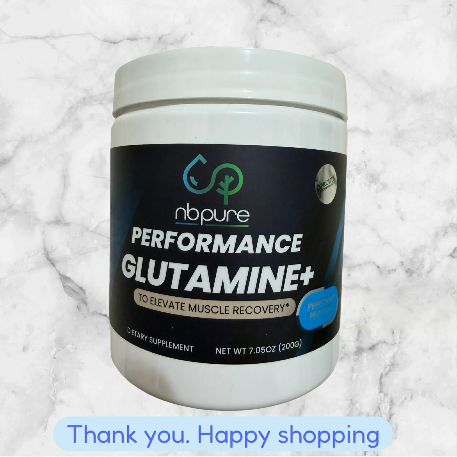 NBpure Performance Glutamine Powder – Pepform Glutamine+ Peptides EXP2027+ NEW