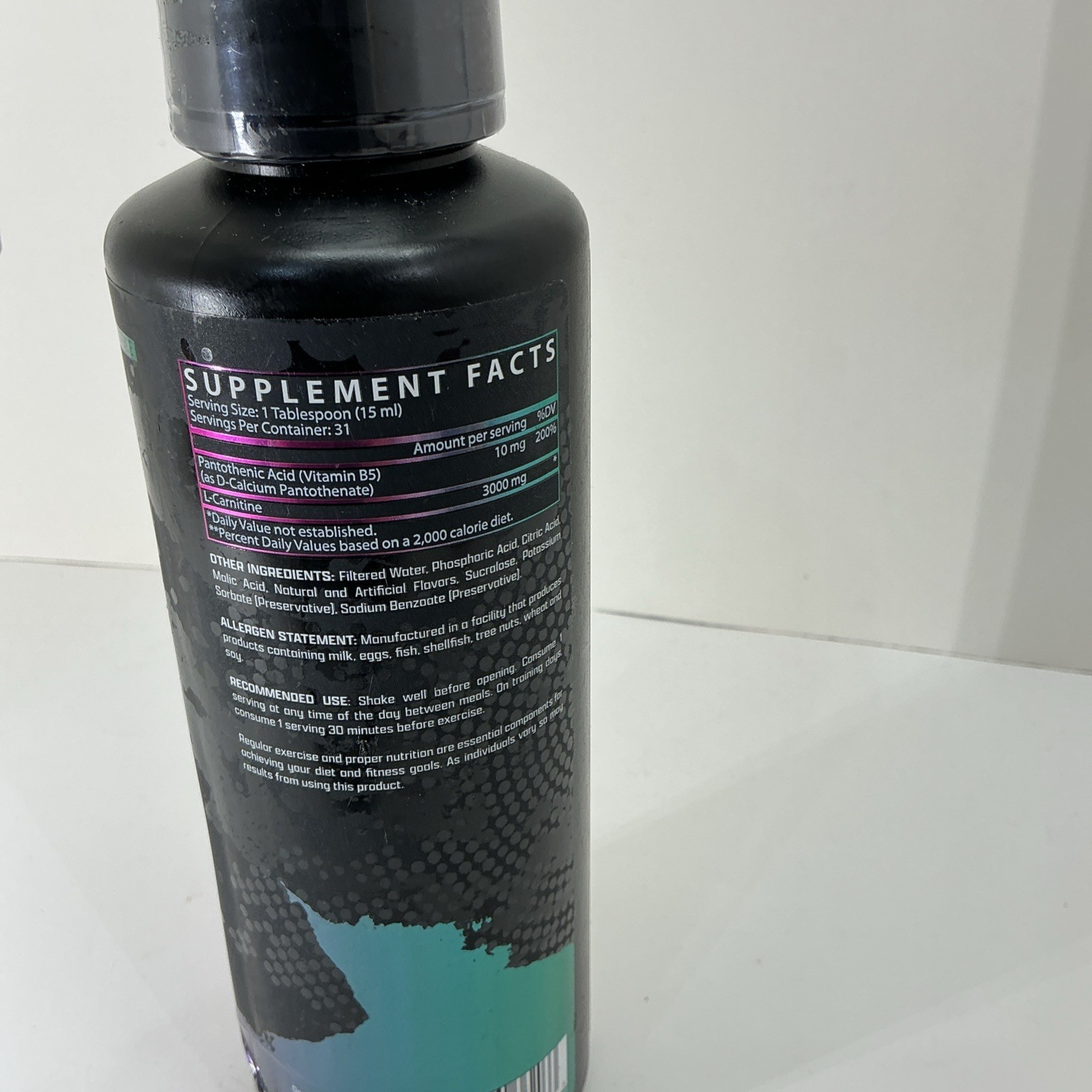 Nutrex Research Liquid Carnitine 3000 Strawberry Watermelon 31 svg Exp 05/2028