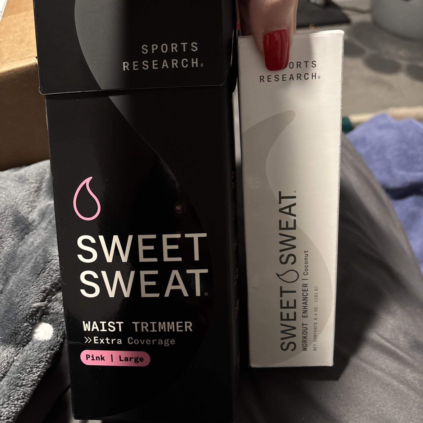 Sweet Sweat®, Workout Enhancer, Coconut, 6.4 oz (181 g) with waist trainer