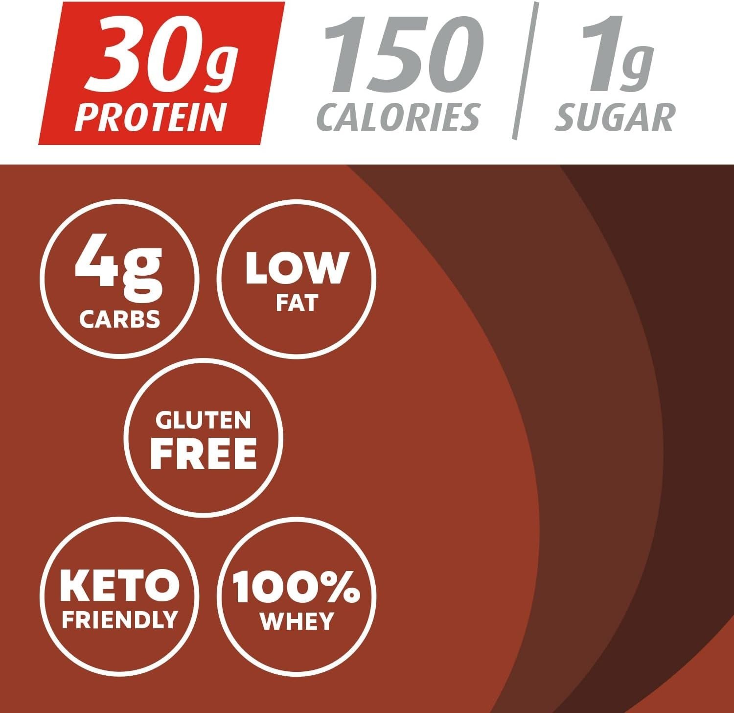 Premier Protein 100% Whey Protein Powder, Chocolate Milkshake, 30g Protein, 24.5
