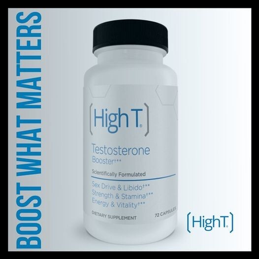 High T Testosterone Booster Supplement, 60ct.