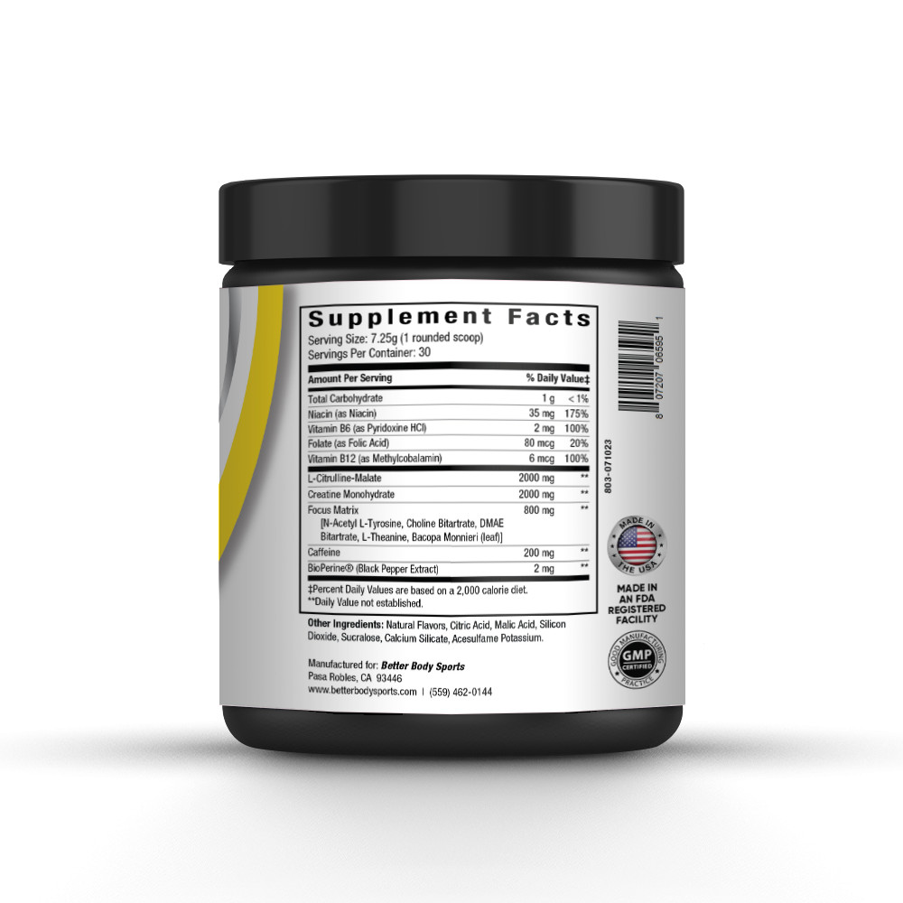 Bodyform Thermogenic Weight Management Powder – Lemonade