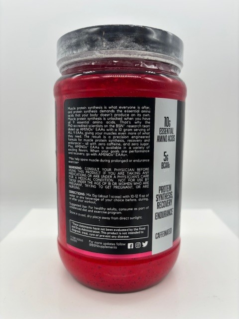 BSN AMINO X EAAs Bcaa Essential Amino Acids Muscle Growth Recovery – LEAKING LID