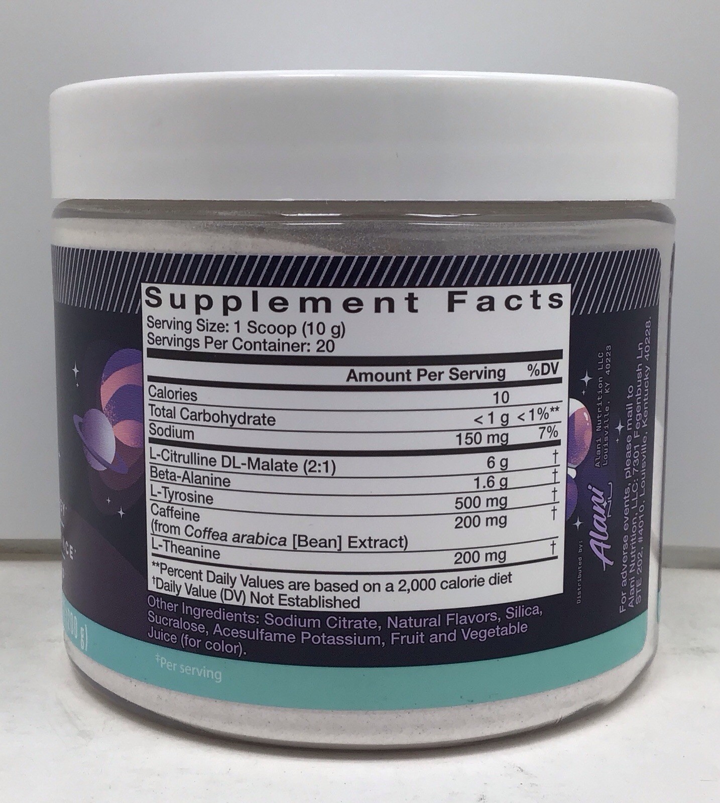 2X ALANI NU PRE-WORKOUT COSMIC STARDUST 20 SERVINGS EACH EXP 08/2026+ SEALED