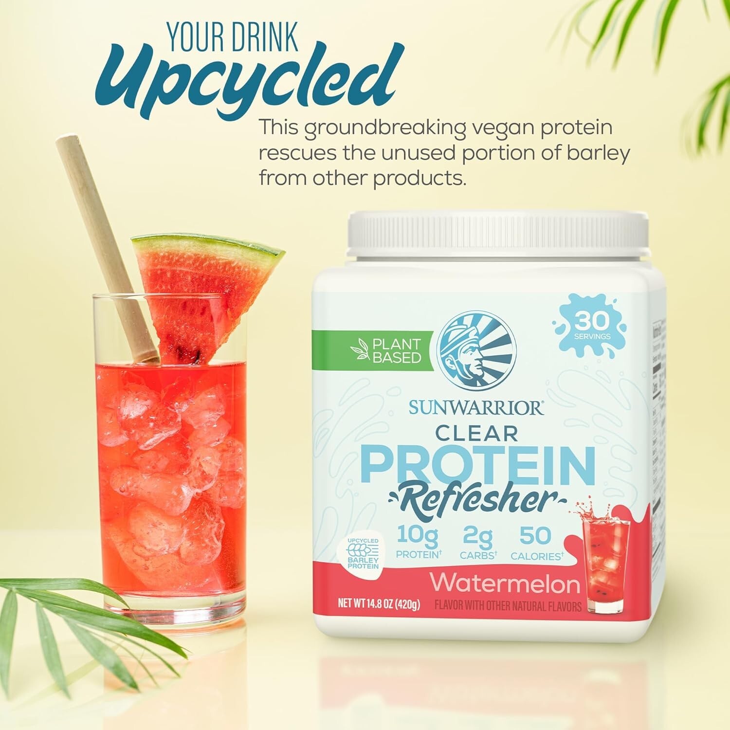 Sunwarrior Clear Protein Powder Plant-Based Water Mix, Vegan and Refreshing 420g