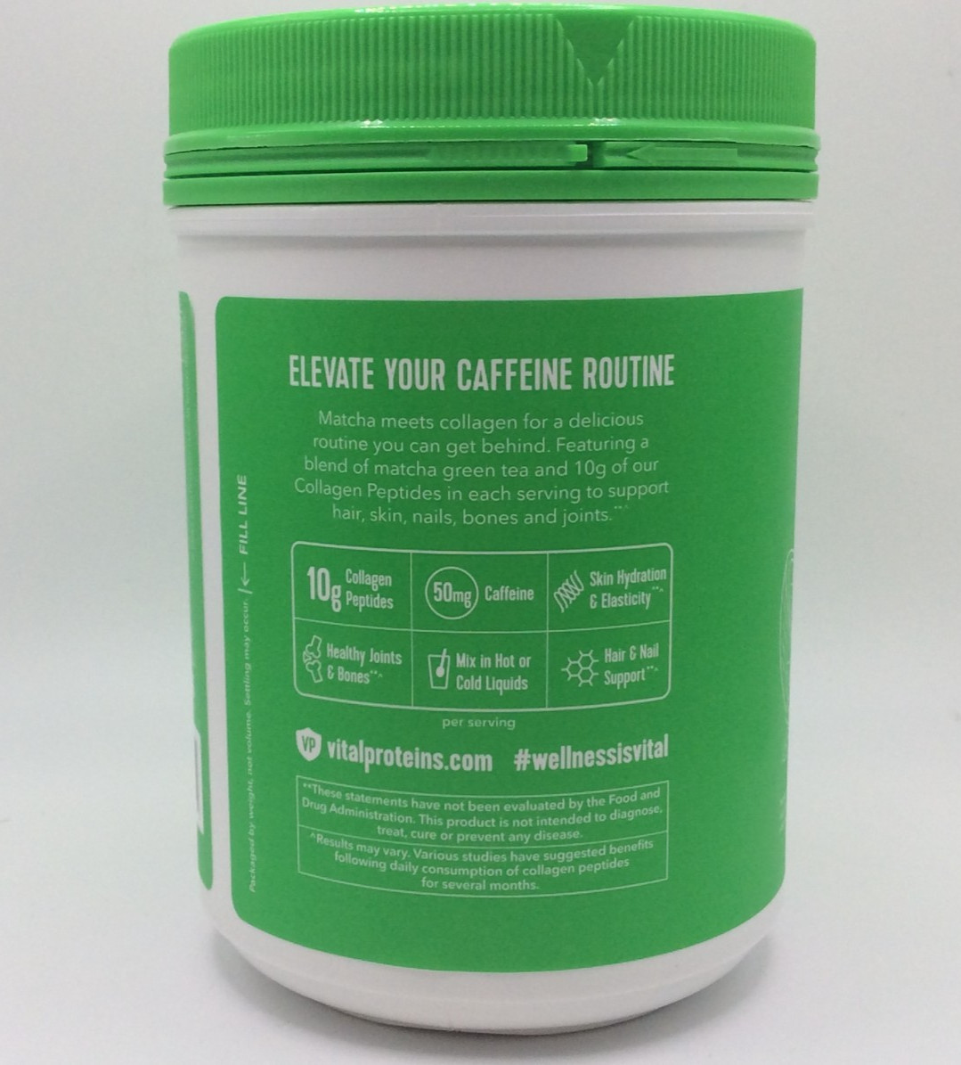 Vital Proteins Collagen Peptides Matcha Original, 10.5oz, 05/2026🎈FREE SHIP🎈