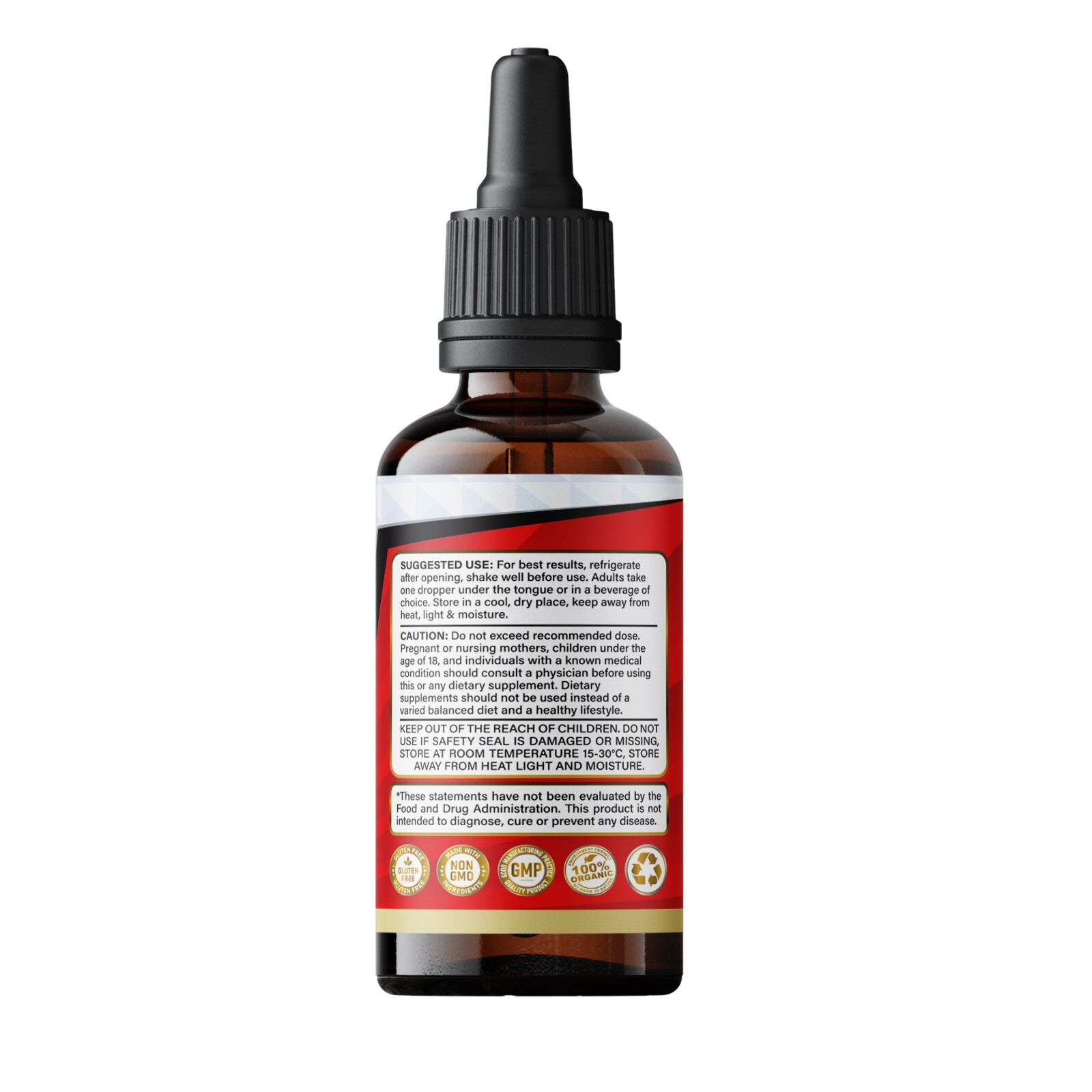 Horny Goat Weed Tincture Herbal Drops Men’s Dietary Supplement 2 Fl Oz By SMS