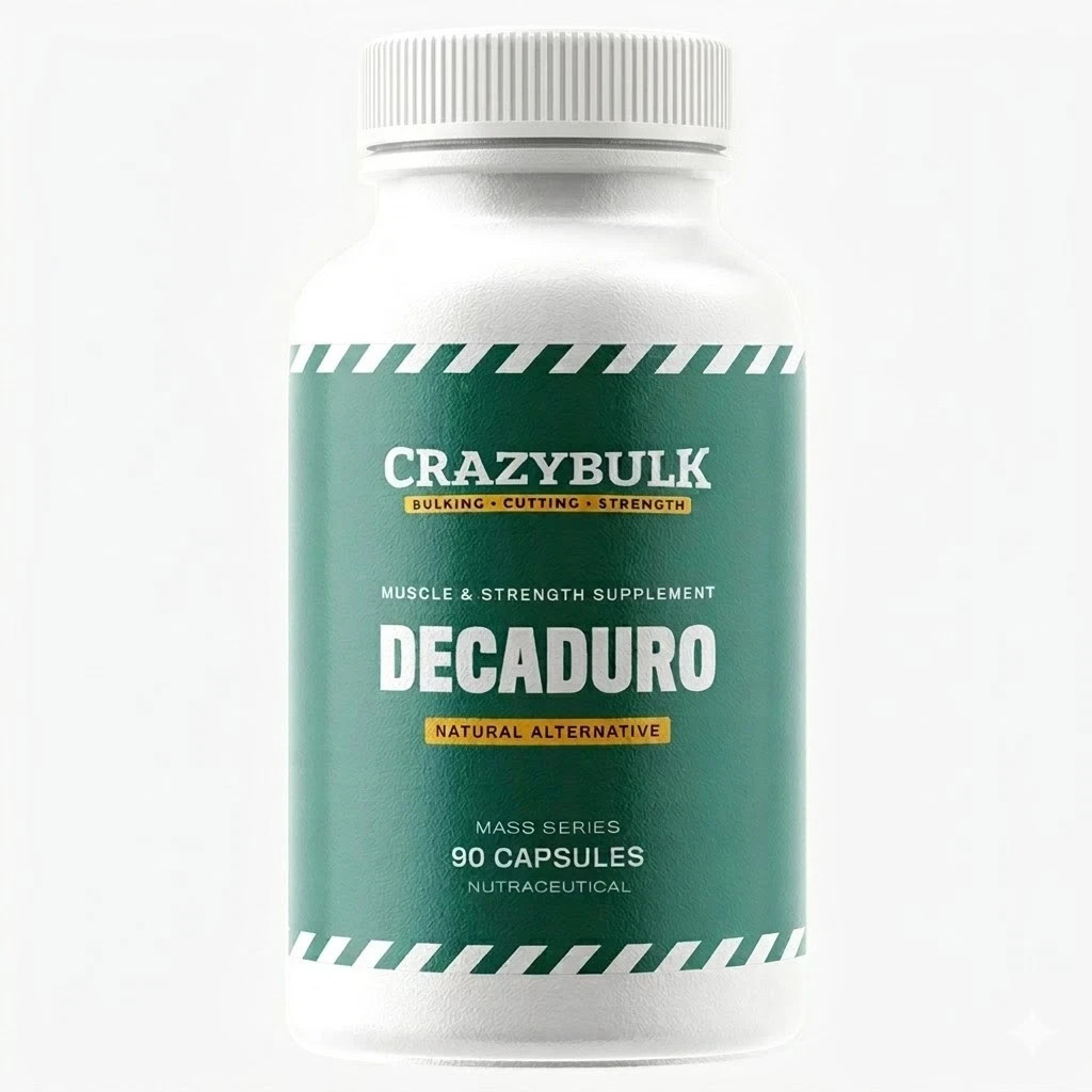 CrazyBulk Decaduro Stack Recovery Energy Workout 90 capsules Pack of 1