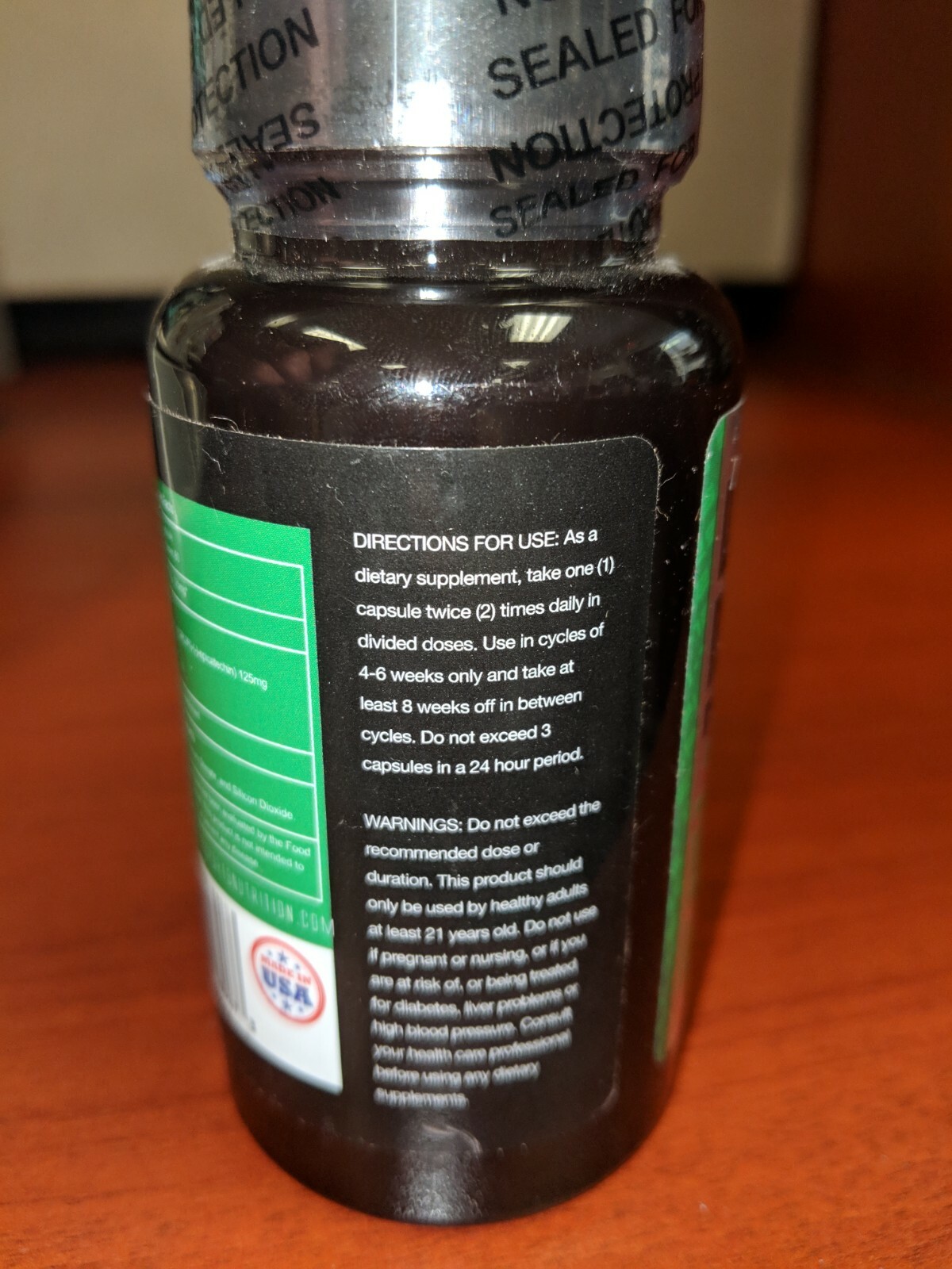 EPI-125 60 Caps SSN Epi-Cat Natural Anabolic Test Booster