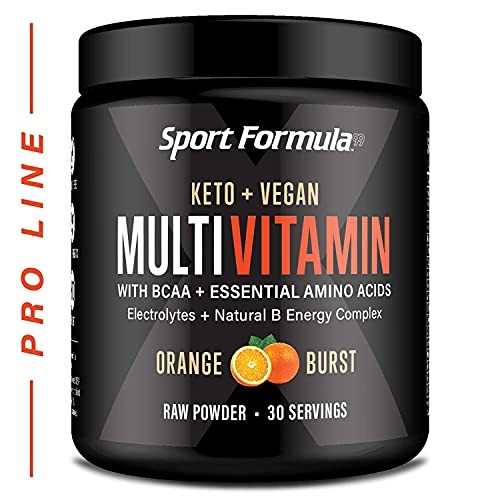 Multivitamin Powder Keto Drink Mix BCAA Amino Acids