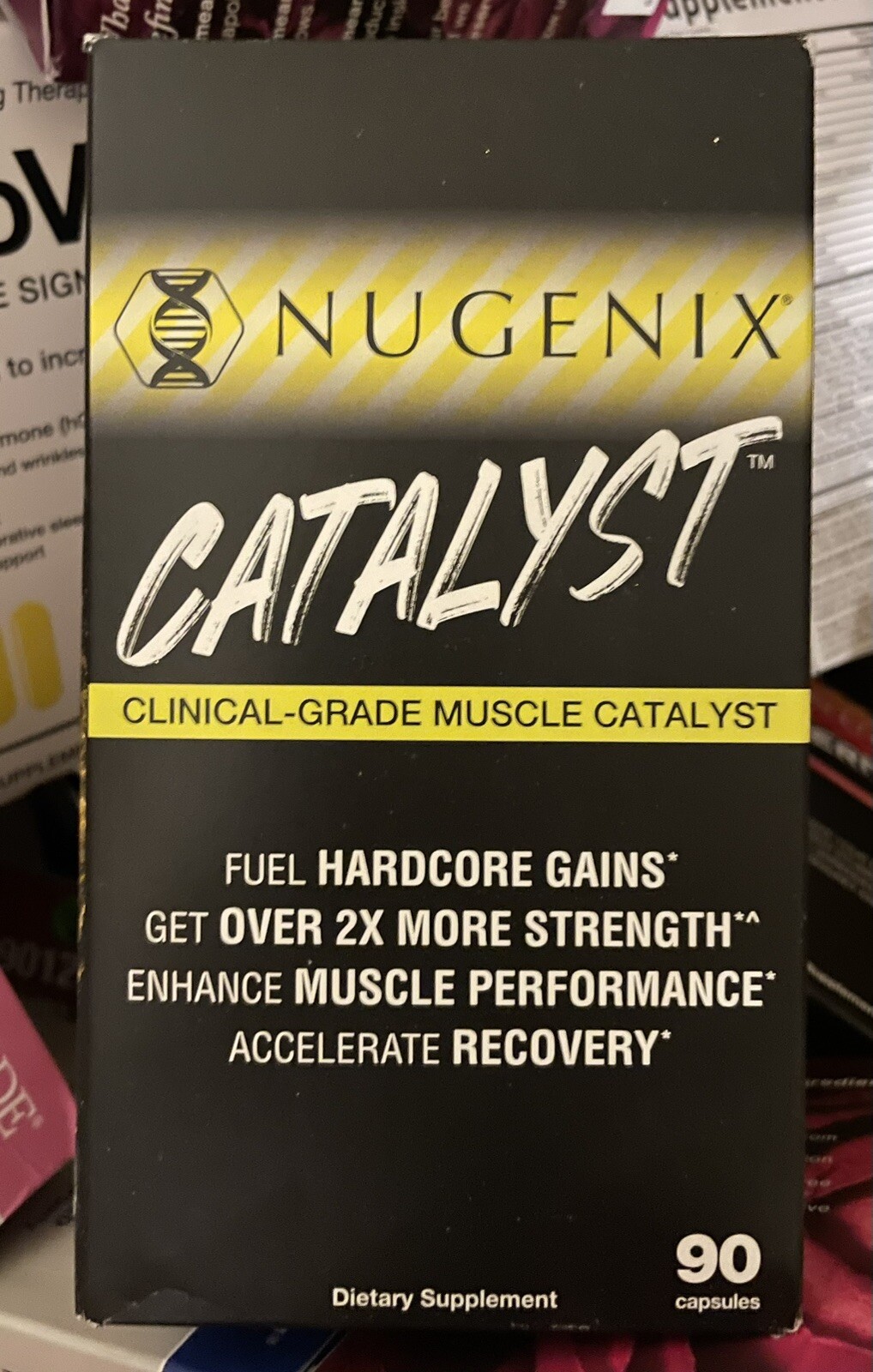 Nugenix Catalyst – Enhanced Muscle Builder and Muscle Recovery Exp 08/2026