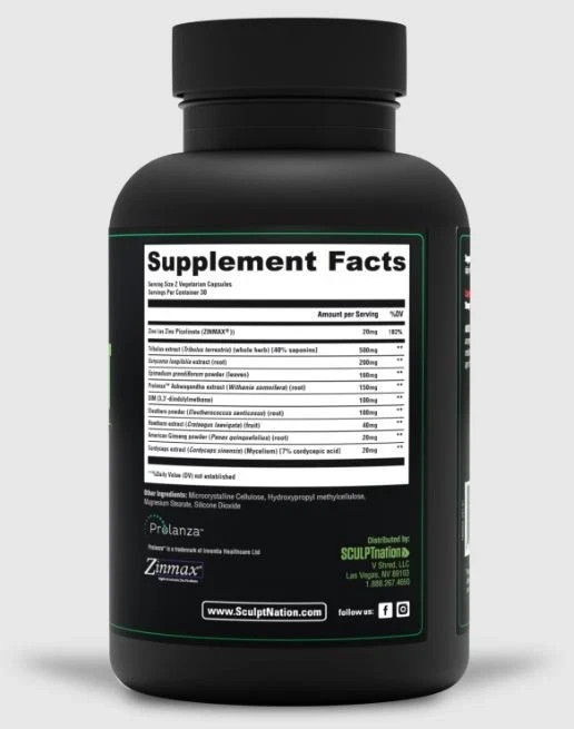 TEST BOOST Max Sculptnation Build Muscle Men Fat Weight Loss – New & Sealed
