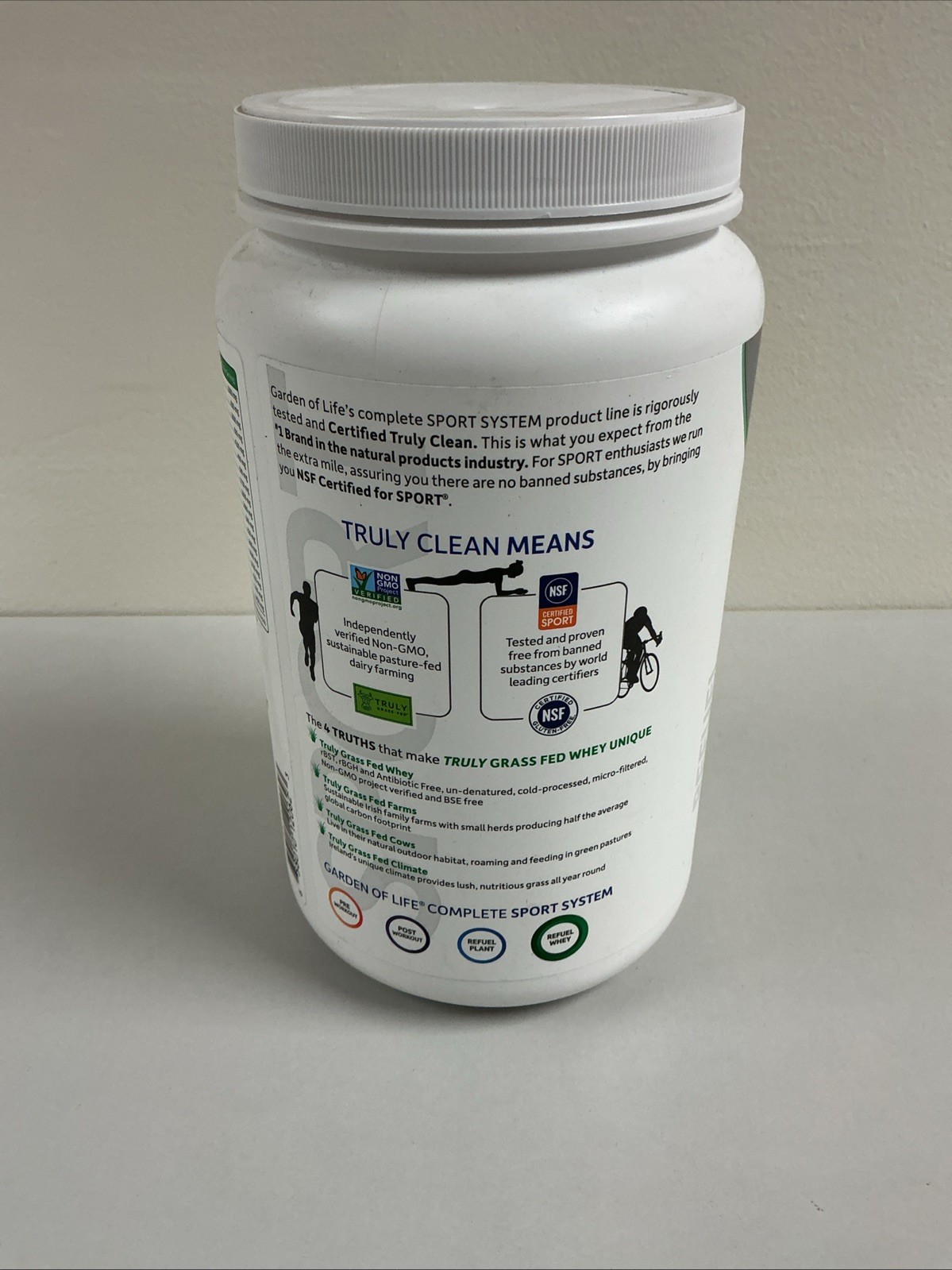 Garden of Life Sport Grass Fed Whey Protein Powder Chocolate EXP 02/26 G101