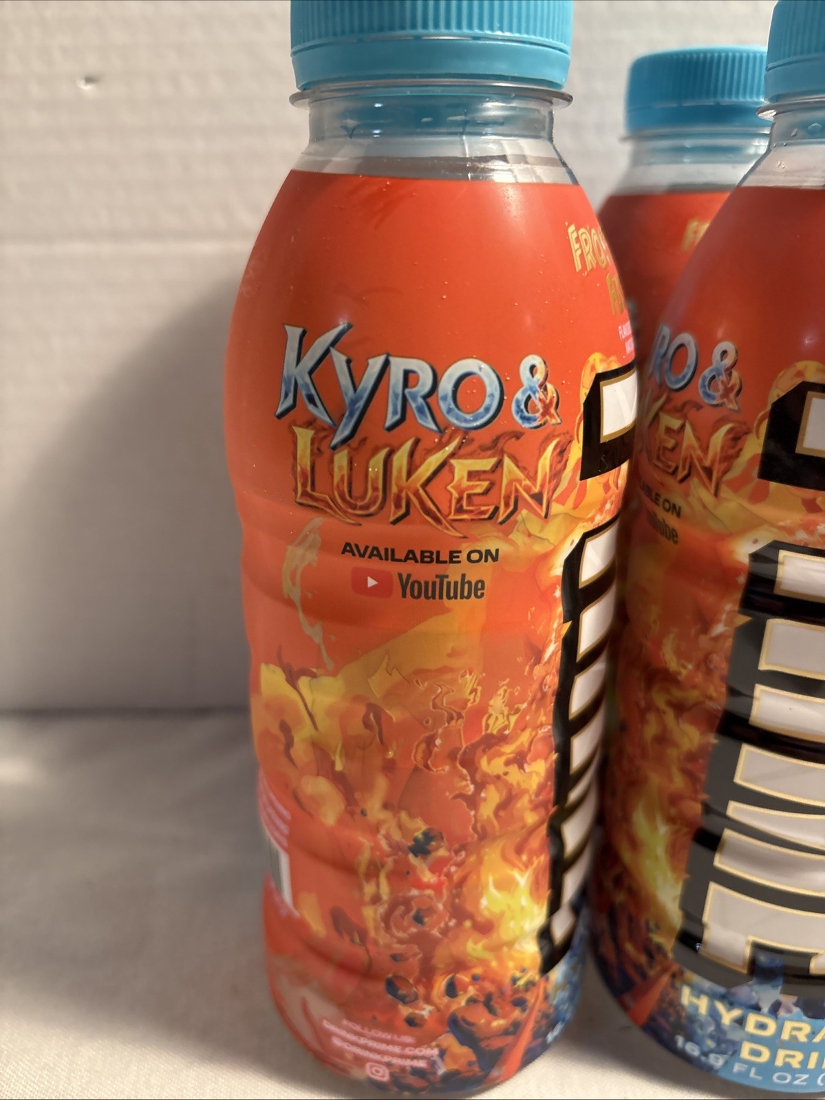 8 NEW LIMITED FROSTBITE FUSION PRIME HYDRATION DRINKS 16.9 FL OZ KYRO & LUKEN