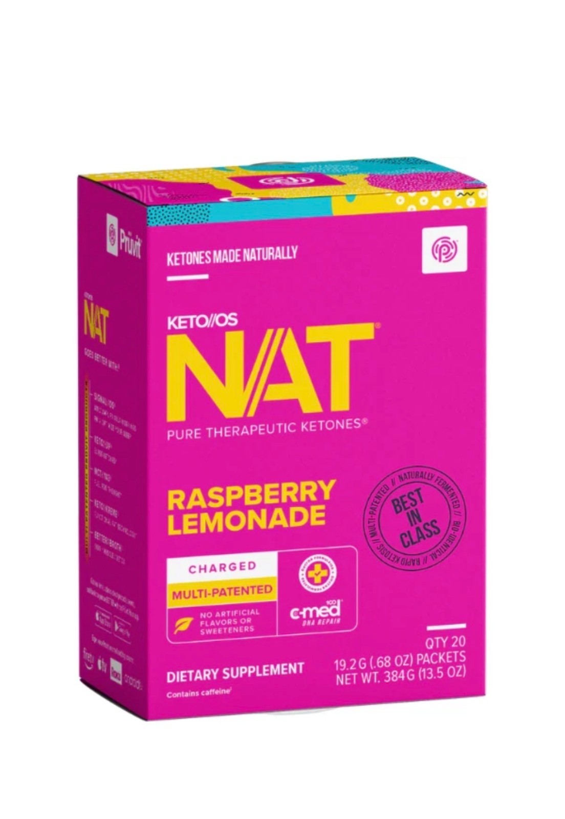 Pruvit KETONES Keto OS NAT 5, 10, 20 Packs Charged /Free Shipping /Exp 2027+