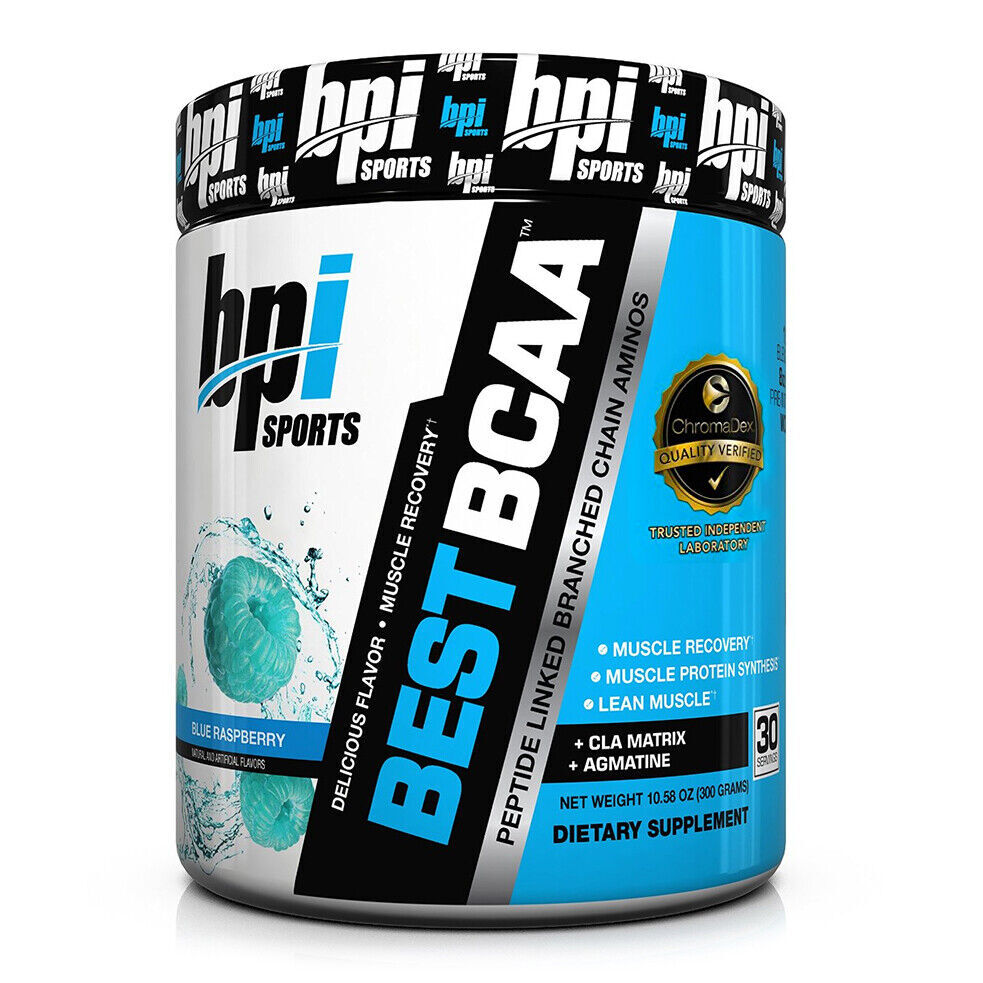 BPI Sports BEST BCAA Amino Acid Powder Muscle Recovery BONUS SIZE (30+5 Ser)=35!