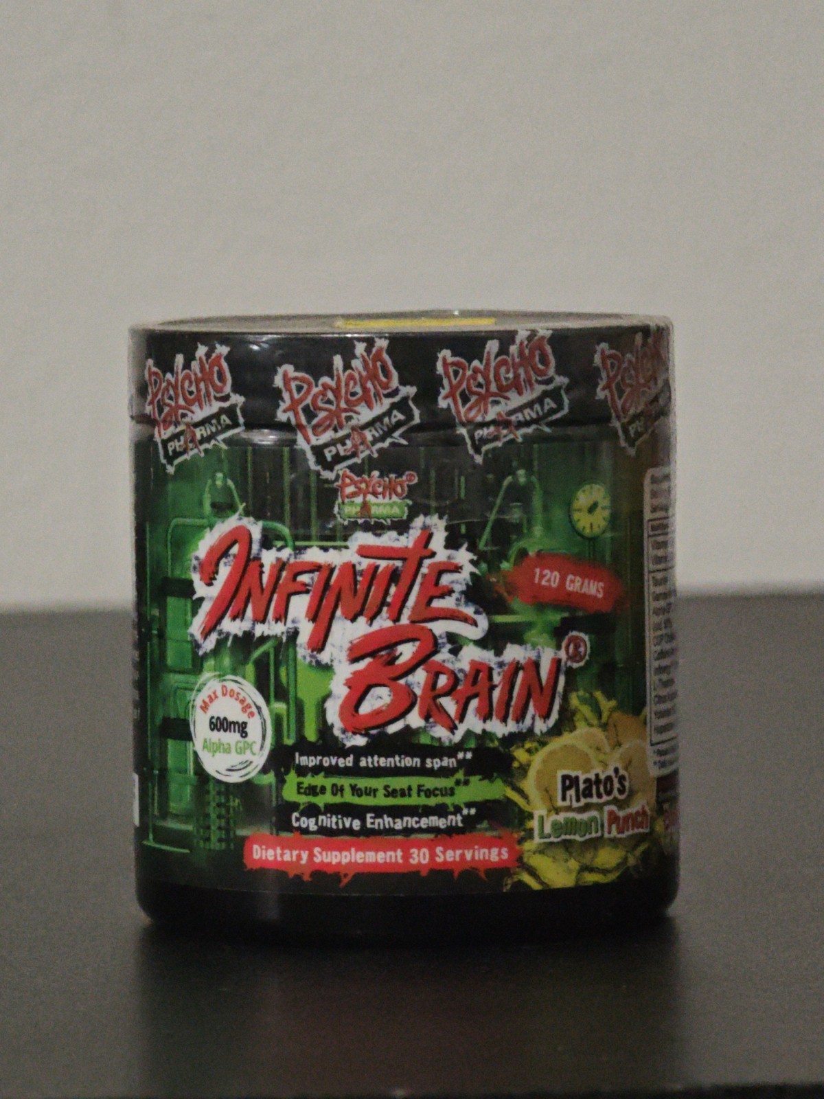 INFINITE BRAIN Psycho Pharma 30 SERVINGS Improve Attention Span Cognitive Enchan