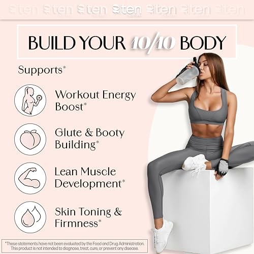 Creatine Collagen Powder Women 30 Servings Lean Muscle