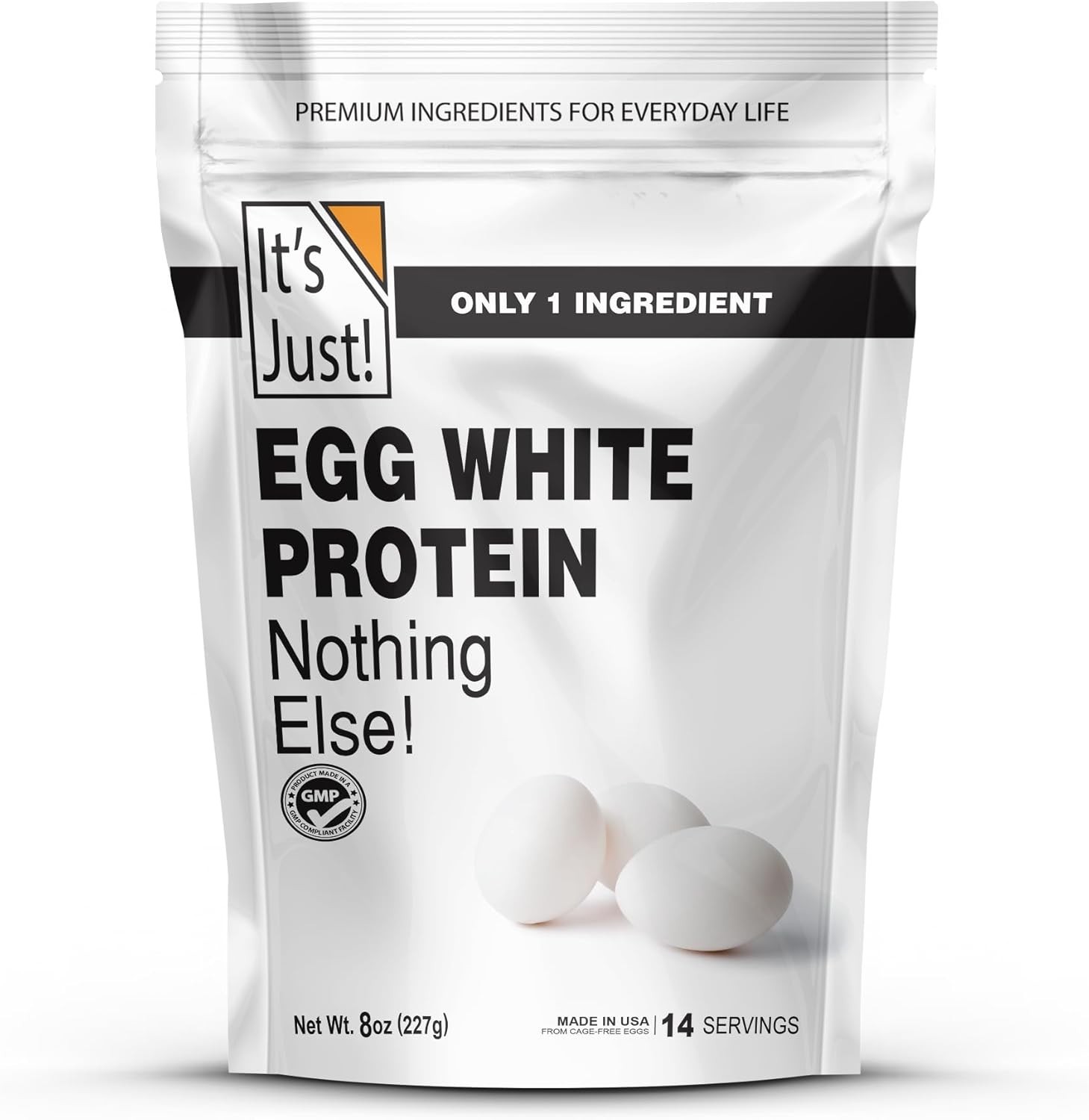 Keto-Friendly Egg White Protein Powder, 8oz – Unflavored Versatility for Health
