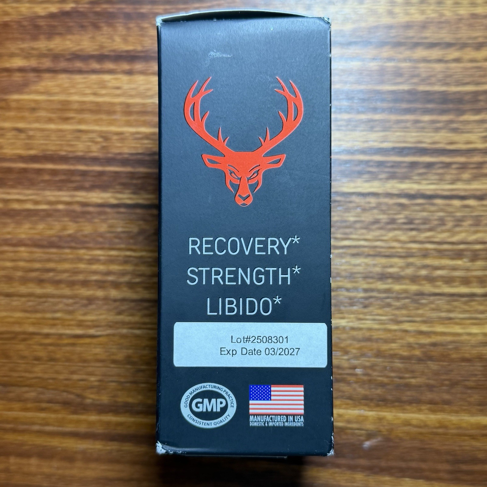 Bucked Up Deer Antler Spray Velvet Extract Post Workout 2FL.OZ 60ML Exp 03/2027