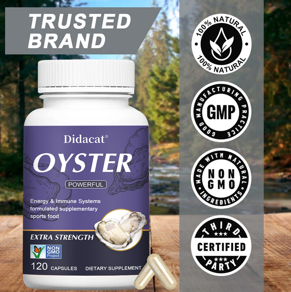 Oyster Extract Powder Boosts Energy And Immune System Improves Overall Health